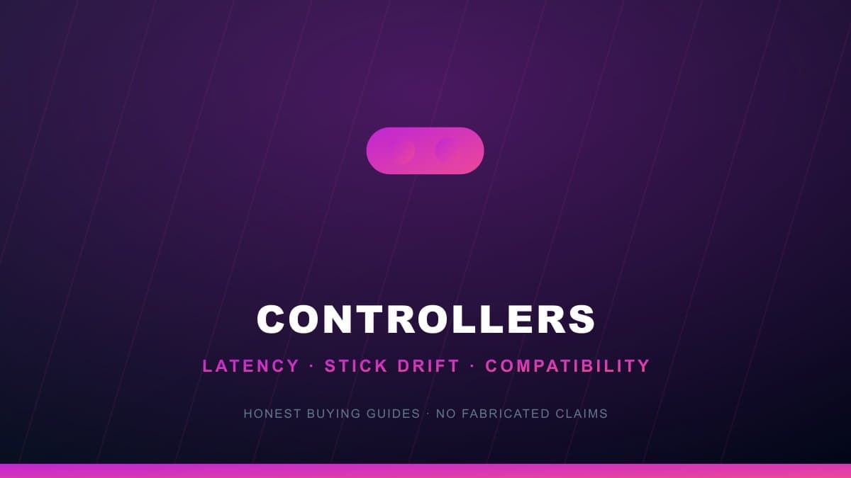 Game controller buying guide latency stick drift compatibility