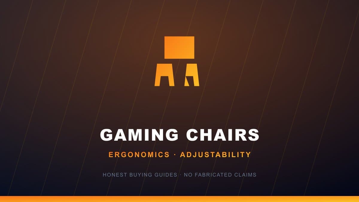 Gaming chair buying guide ergonomics lumbar support