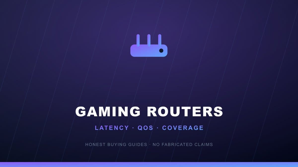 Gaming router buying guide latency QoS coverage