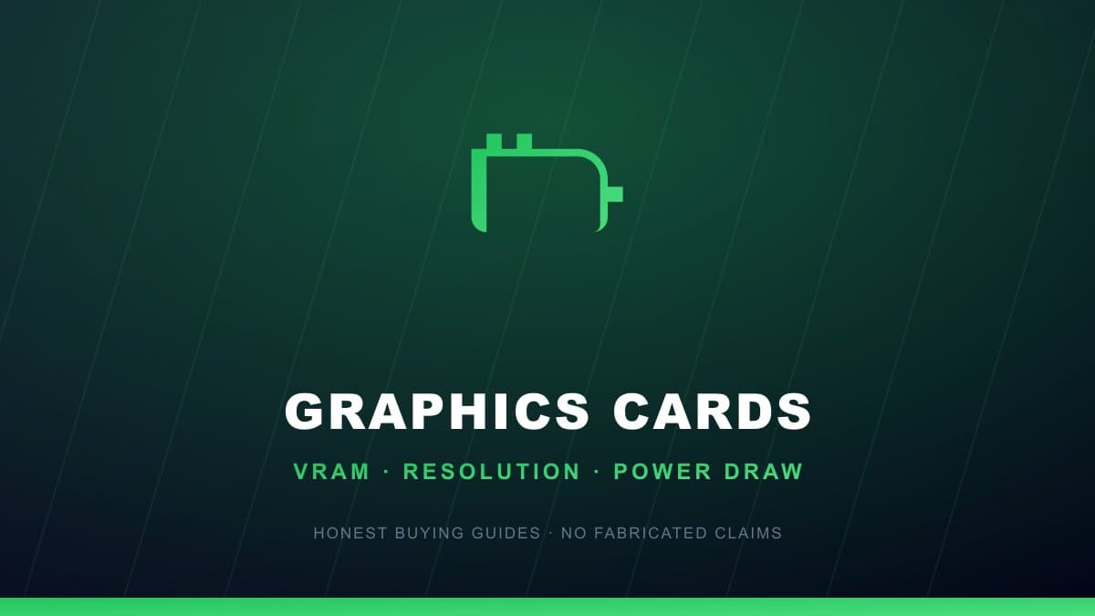 Graphics card buying guide VRAM resolution performance tier
