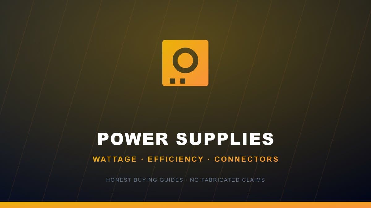 Power supply PSU buying guide wattage efficiency rating