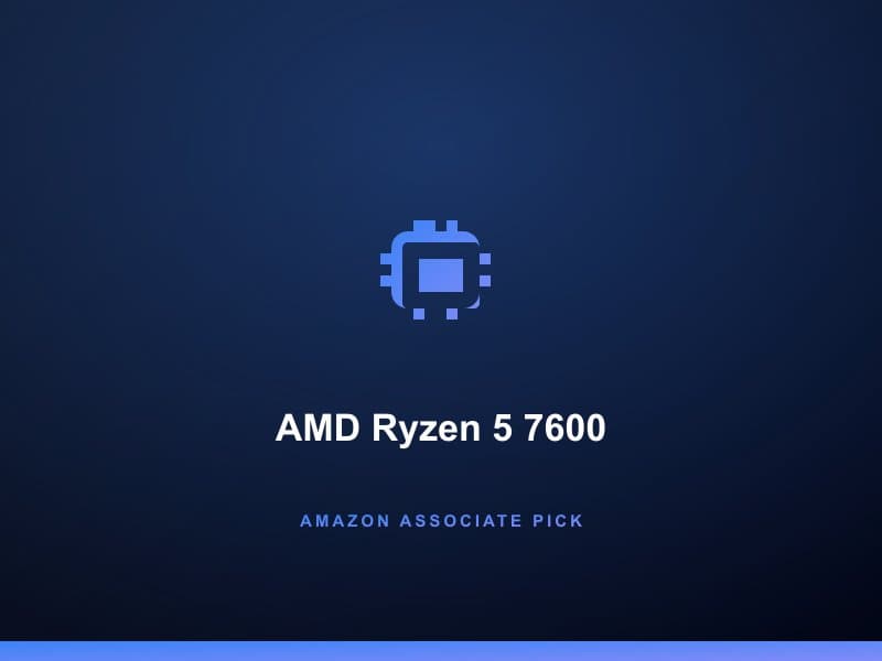 AMD Ryzen 5 7600