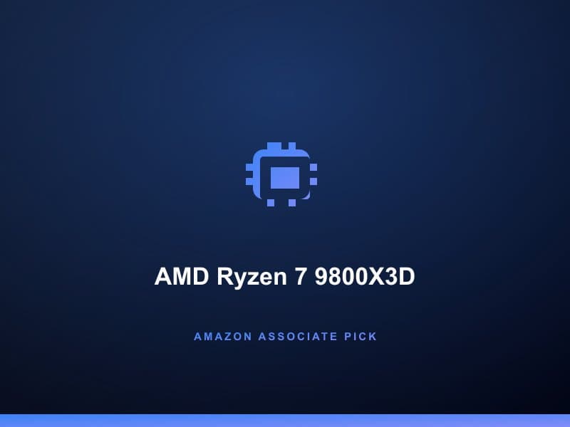 AMD Ryzen 7 9800X3D