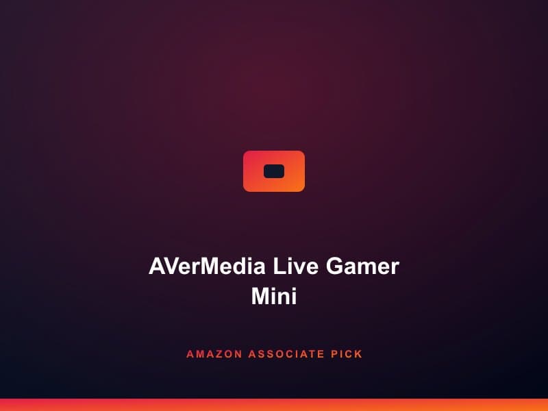 AVerMedia Live Gamer Mini