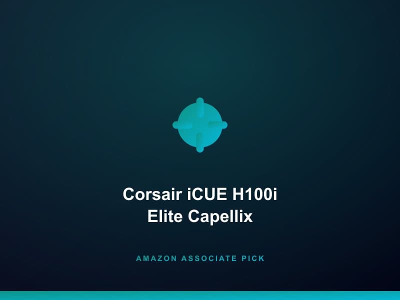 Corsair iCUE H100i Elite Capellix