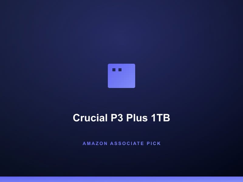 Crucial P3 Plus 1TB