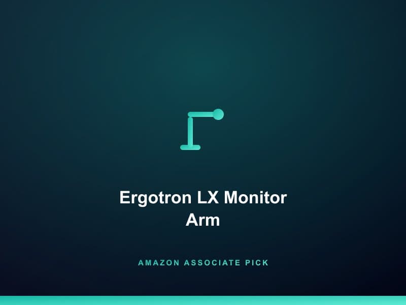 Ergotron LX Monitor Arm