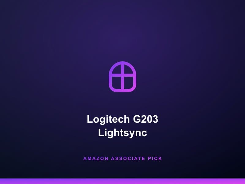 Logitech G203 Lightsync