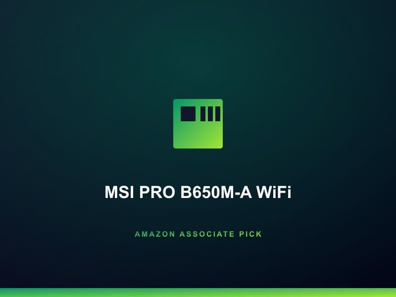 MSI PRO B650M-A WiFi