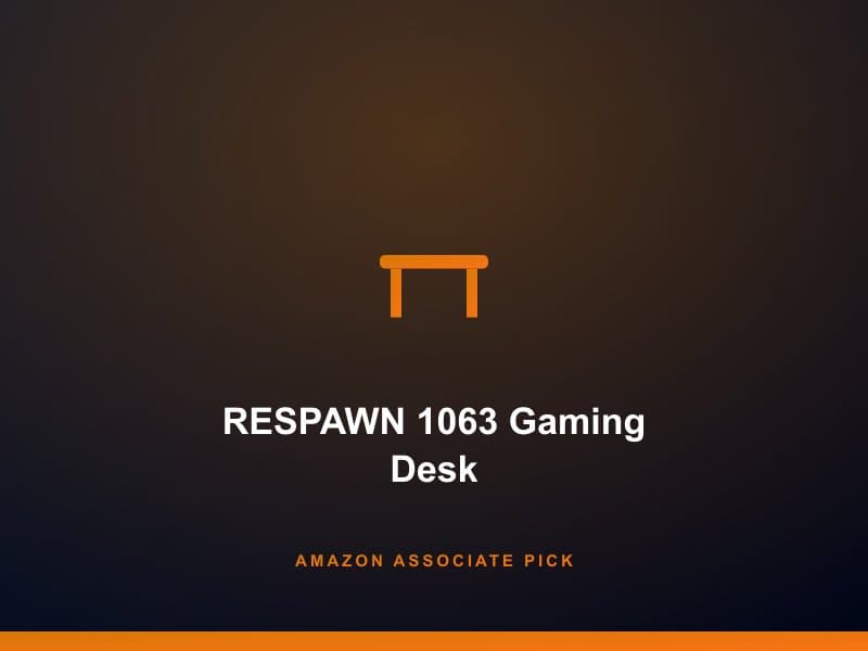 RESPAWN 1063 Gaming Desk
