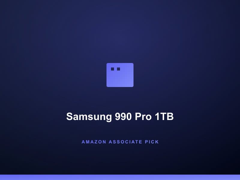 Samsung 990 Pro 1TB