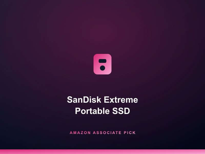 SanDisk Extreme Portable SSD