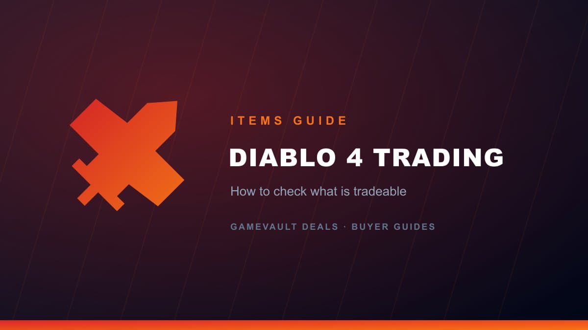 Diablo 4 how to check which items are tradeable