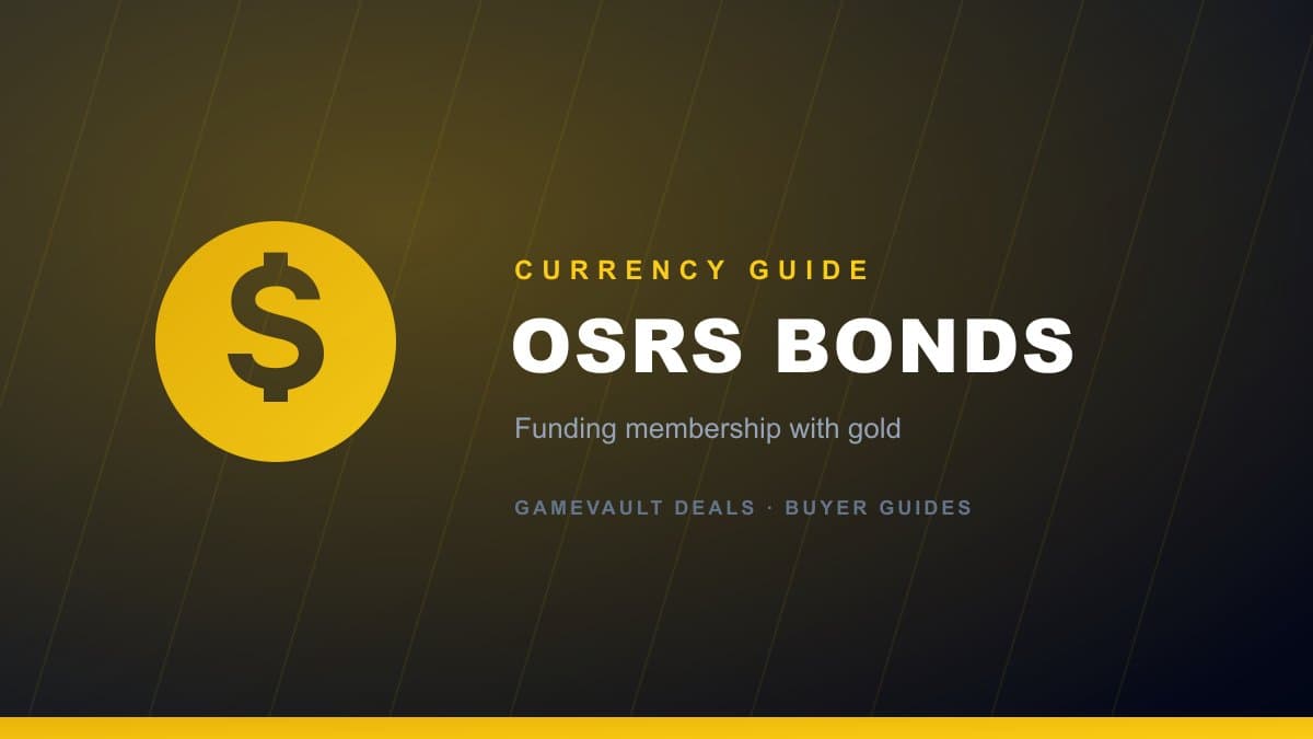 OSRS bonds explained funding membership with gold