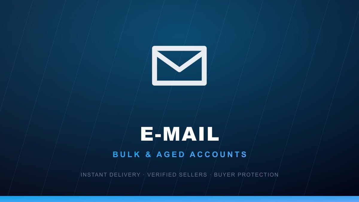 Buy aged and bulk email accounts with instant delivery